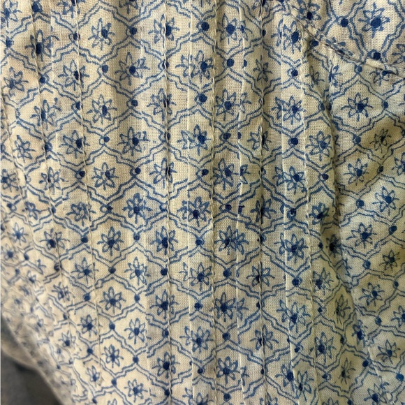 Roller Rabbit Blue Patterned Midi Dress - Picture 6 of 10